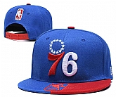 76ers Team Logo Blue Red Adjustable Hat GS,baseball caps,new era cap wholesale,wholesale hats